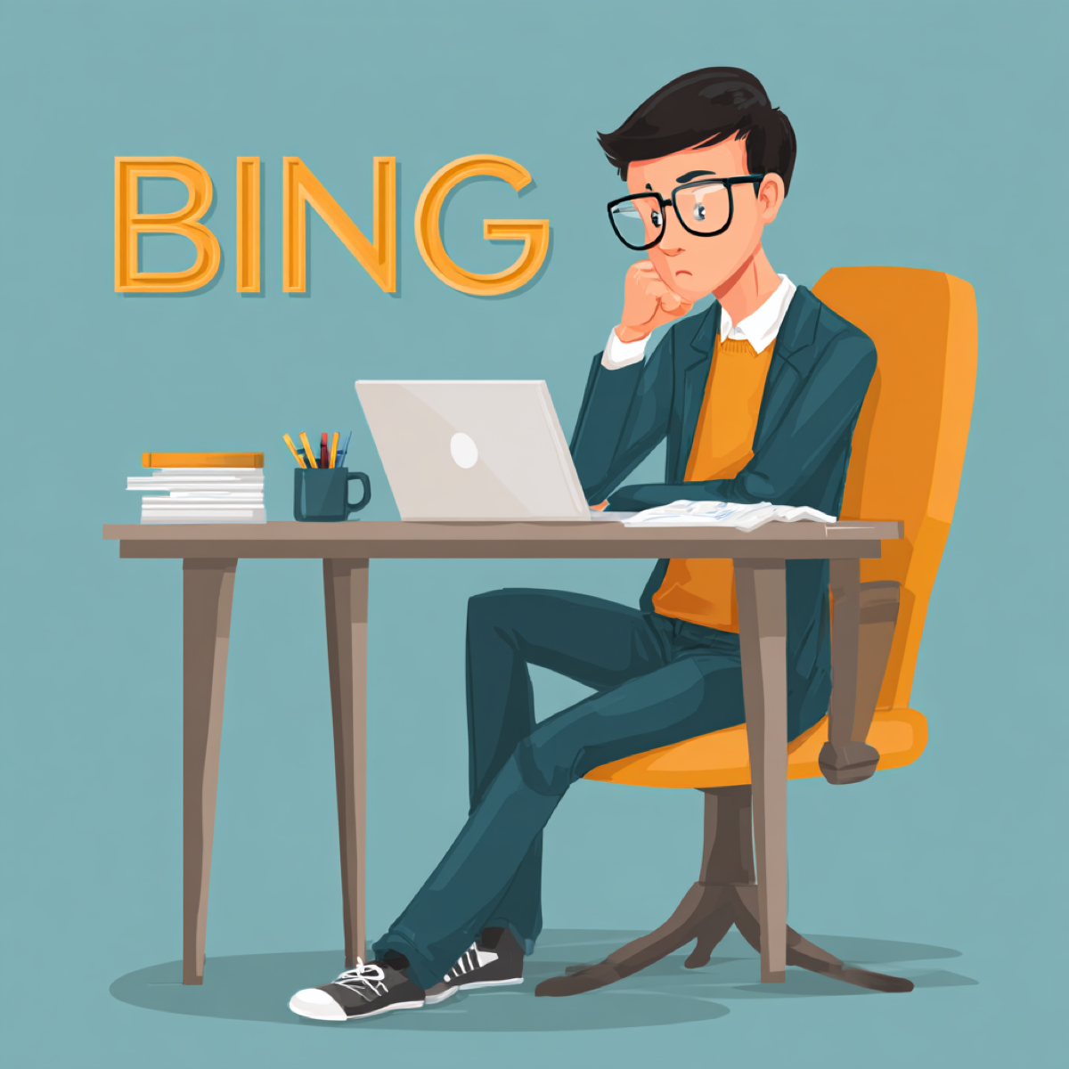 Bing DMCA search results damaging business - professional analyzing Bing search platform and copyright violation impact on business revenue