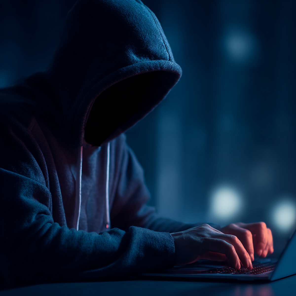 Cam girl sextortion webcam blackmail trap - cybercriminal conducting sophisticated webcam fraud operation targeting victims through recorded video call blackmail schemes