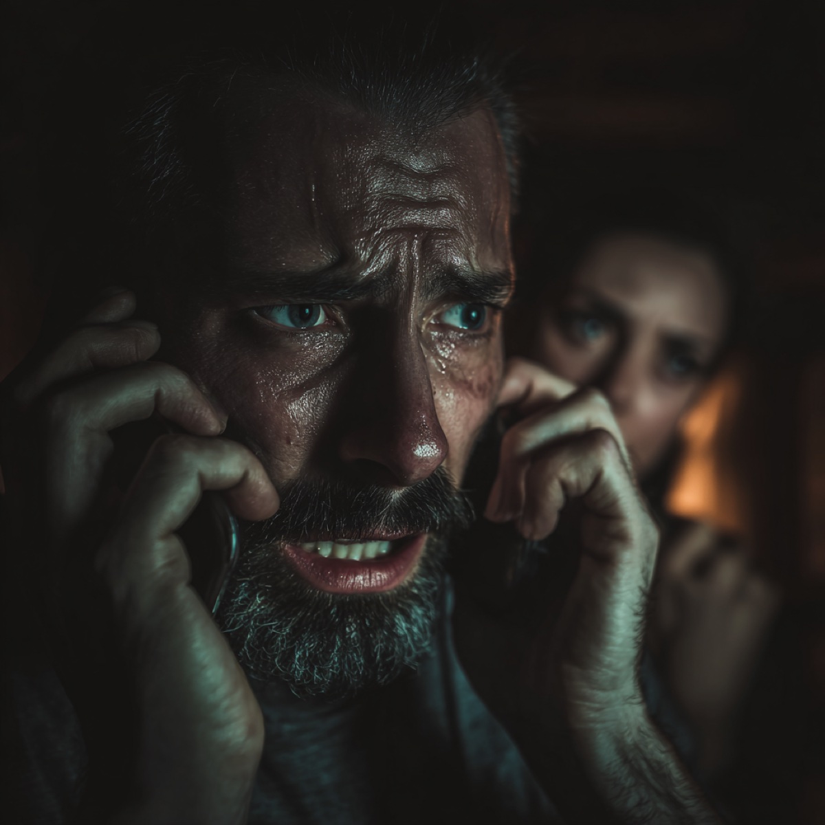 Cartel extortion destroys lives - menacing criminal figure with threatening expression representing dangerous extortion schemes that terrorize victims through violence threats and psychological manipulation to force compliance