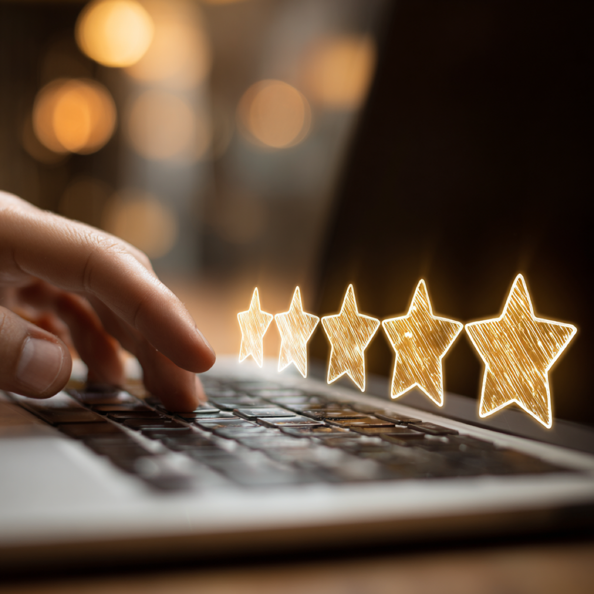 Get online reviews need more positive reviews to compete - business owner analyzing competitive review data showing competitors with higher ratings and more customer feedback
