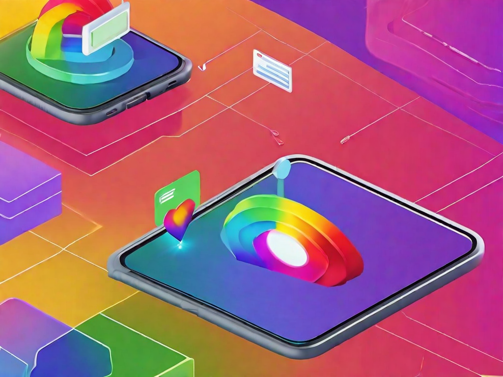 Grindr blackmail act now - digital privacy breach visualization with location tracking and rainbow colored LGBTQ+ privacy warning indicators showing urgent action needed