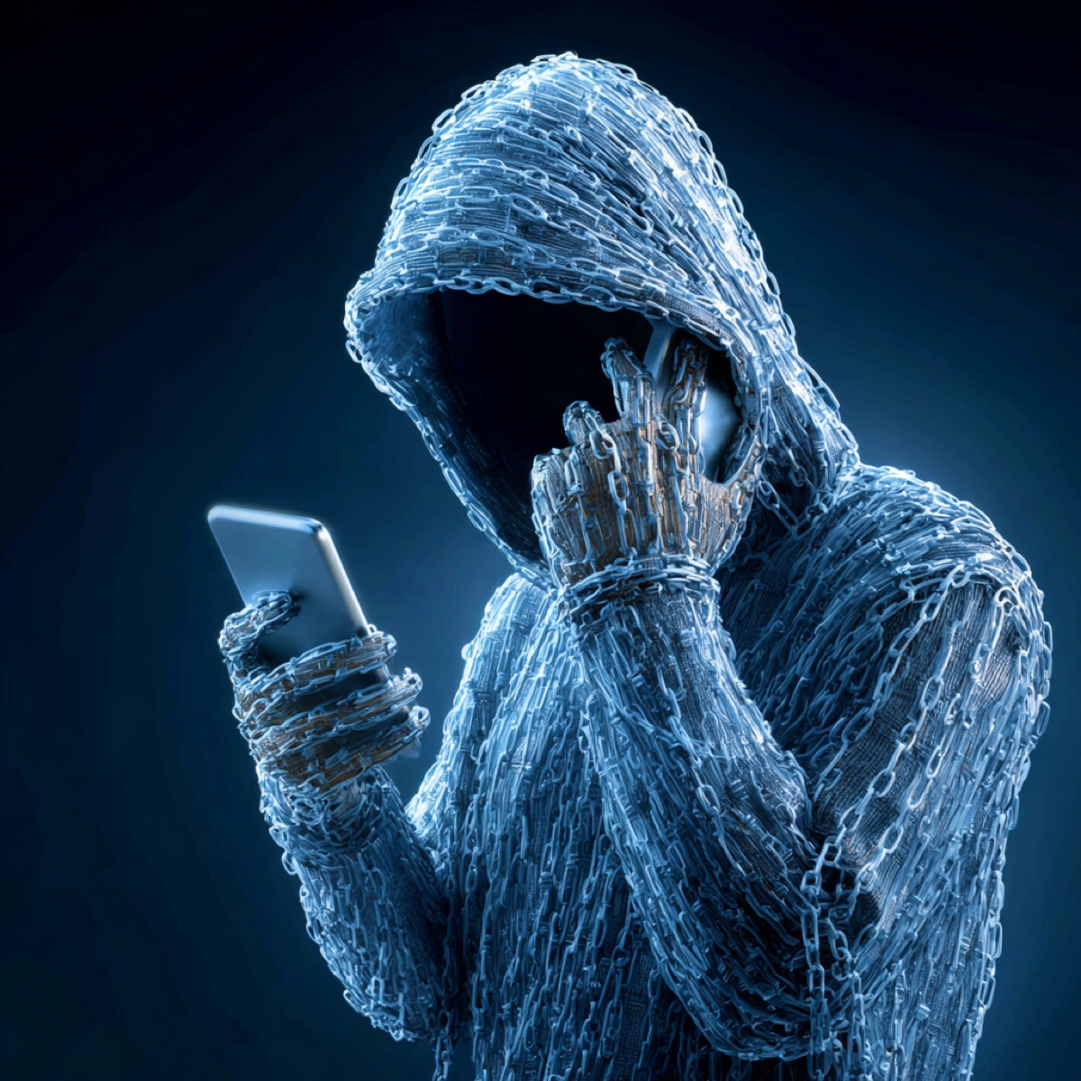 Hornet blackmail expert help - hooded cybercriminal targeting LGBTQ+ community requiring specialized professional sextortion intervention