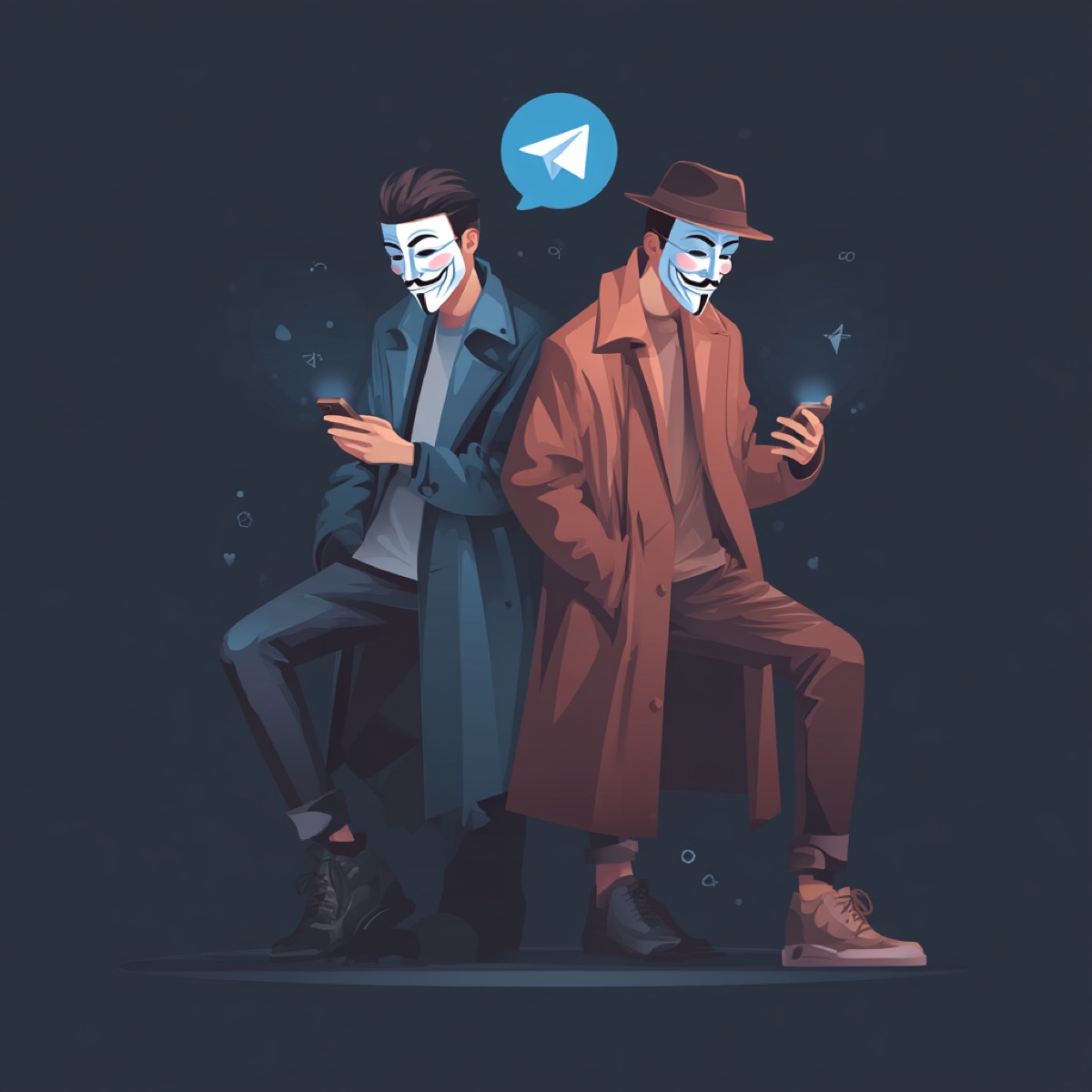 Telegram dating scams hidden danger - anonymous masked scammers exploiting messaging app to target romance fraud victims