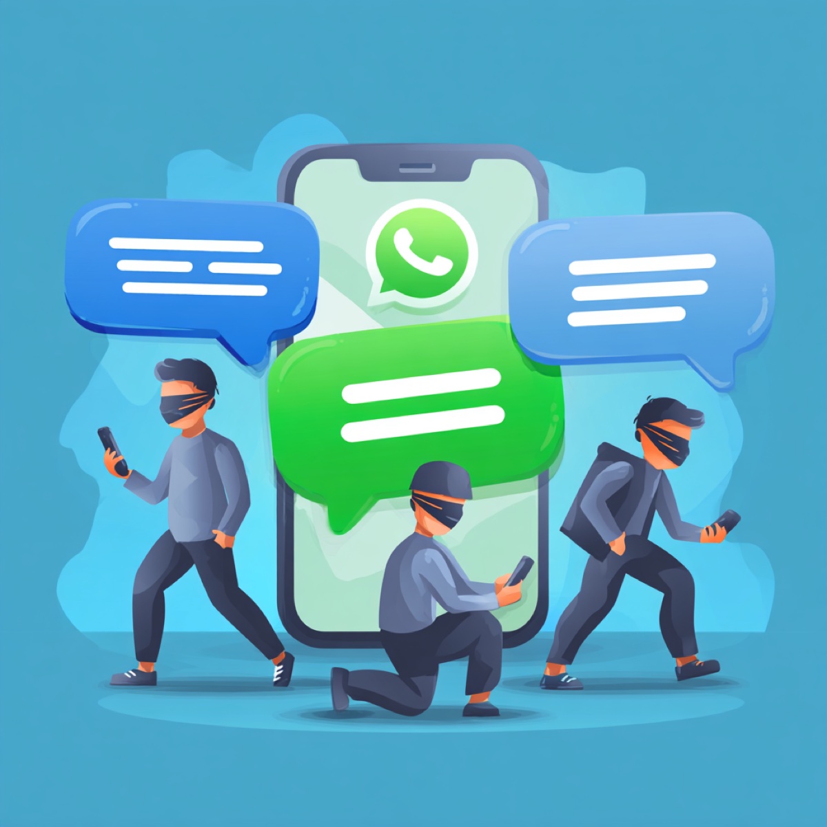 WhatsApp threads swift response - cybersecurity team working to stop messaging app blackmail and protect private conversations